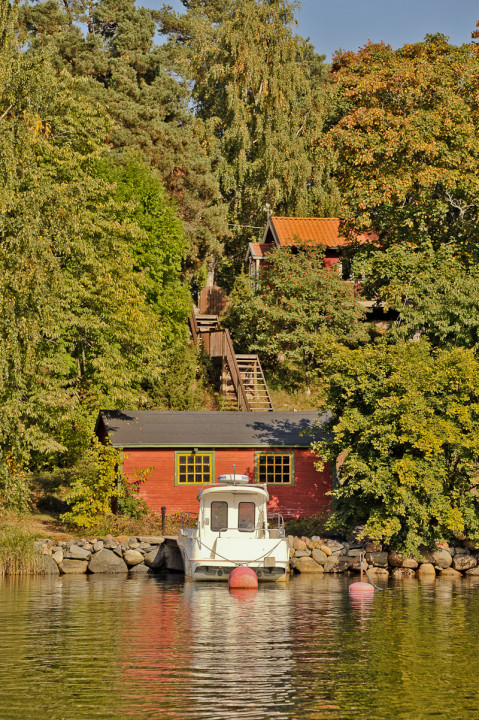 Från vattnet